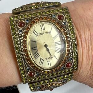 Heidi Daus “Once Upon A Time” Square Art Deco Watch